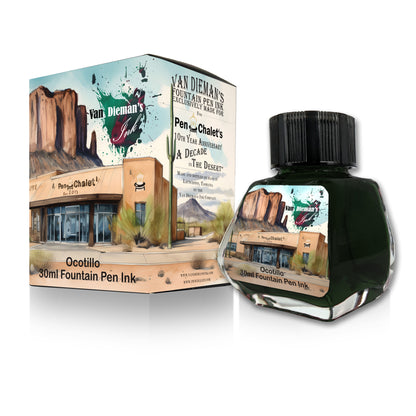 A Decade in the Desert - Ocotillo Fountain Pen Ink