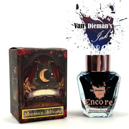 Van Dieman's Encore - Marriage of Figaro 40ml Shimmering Fountain Pen Ink