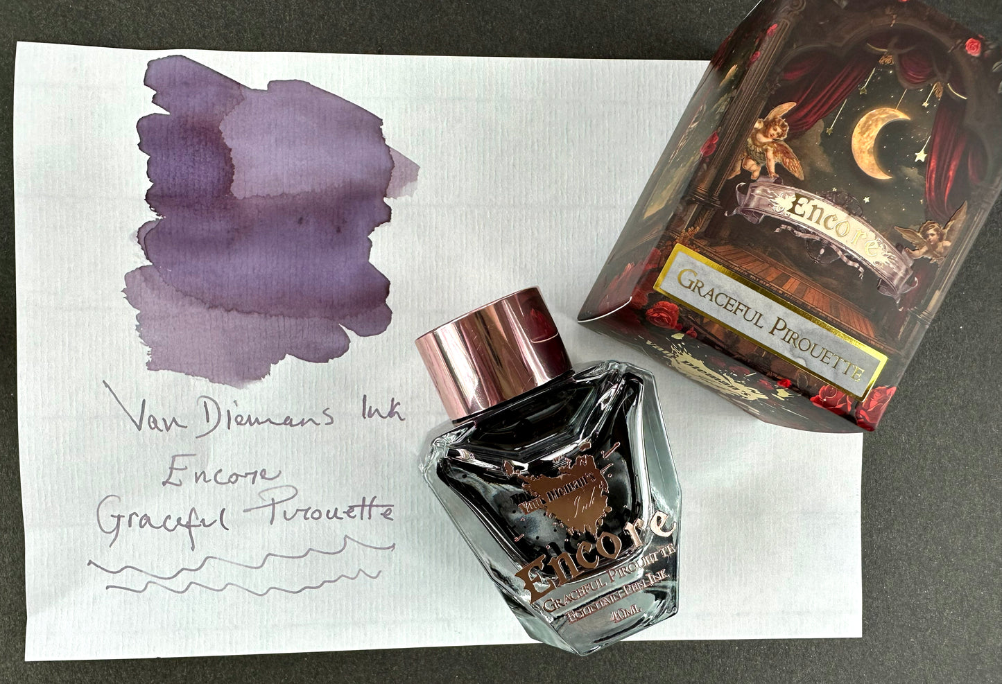 Van Dieman's Encore - Graceful Pirouette 40ml Fountain Pen Ink