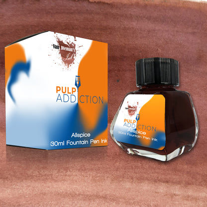 Van Dieman's Pulp Addiction - Allspice Fountain Pen Ink