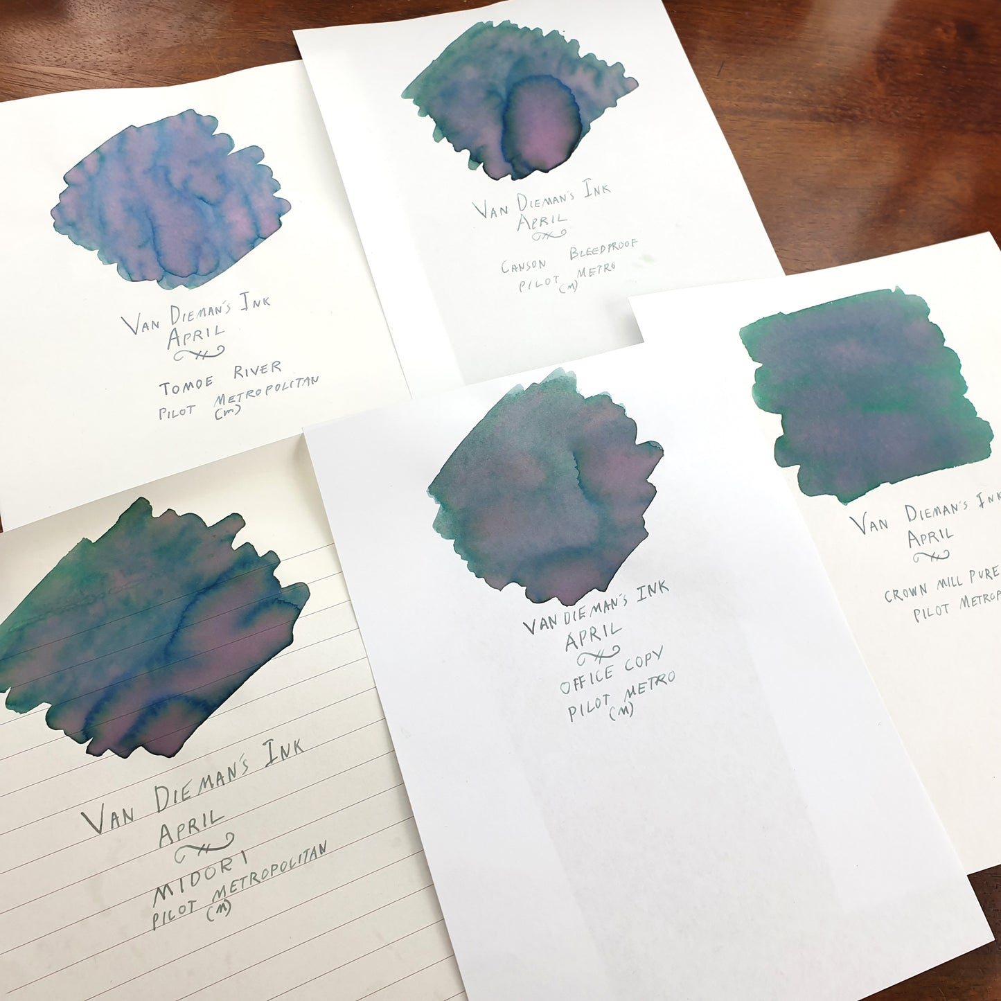 Van Dieman's 2023 April - 100ml Fountain Pen Ink