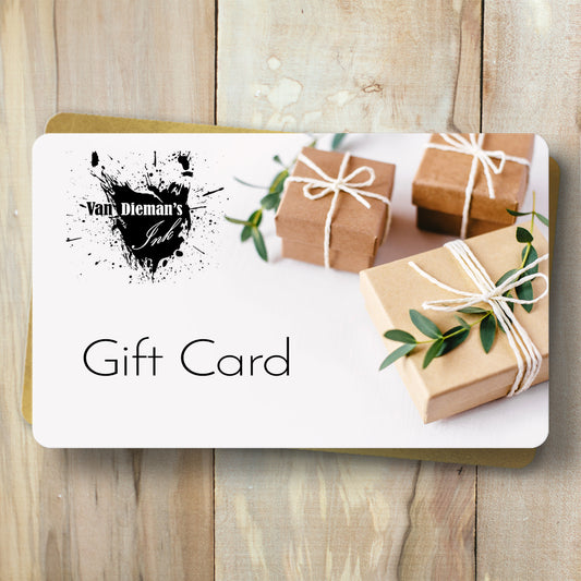 Van Dieman's Ink Gift Card